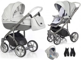Roan Bass Soft 2in1 col.Mineral grey Bērnu universālie rati 2 vienā